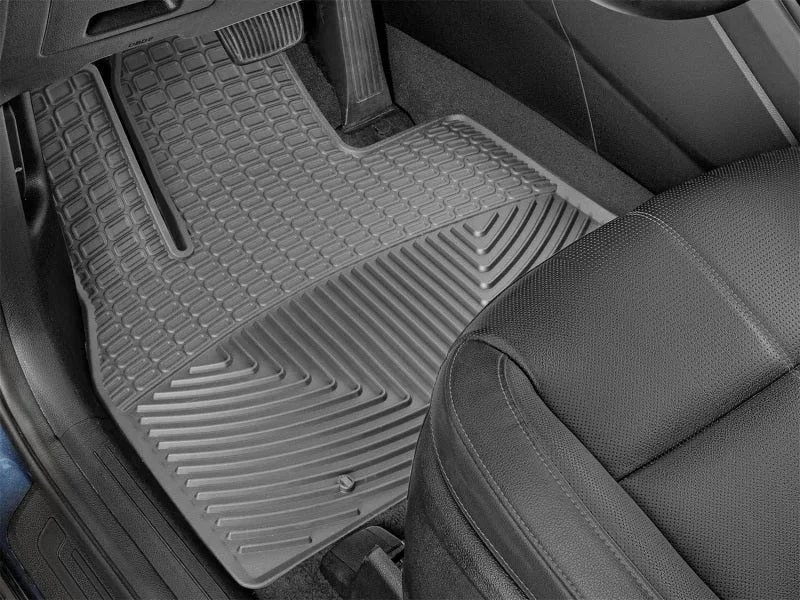 WeatherTech 2020+ Kia Telluride Front Rubber Mats - Grey - Side View