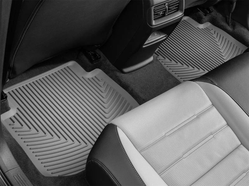 WeatherTech 23-25 Honda CR-V (Incl. Hybrid) Rear All-Weather Floor Mats - Grey - Side View