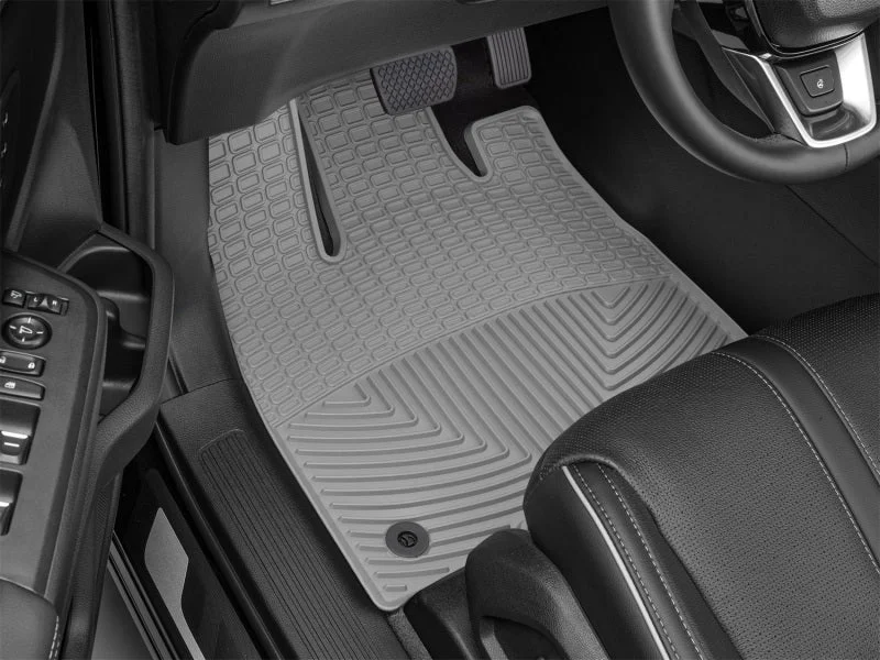 WeatherTech 23-25 Honda Pilot Front All-Weather Floor Mats - Grey - Side View