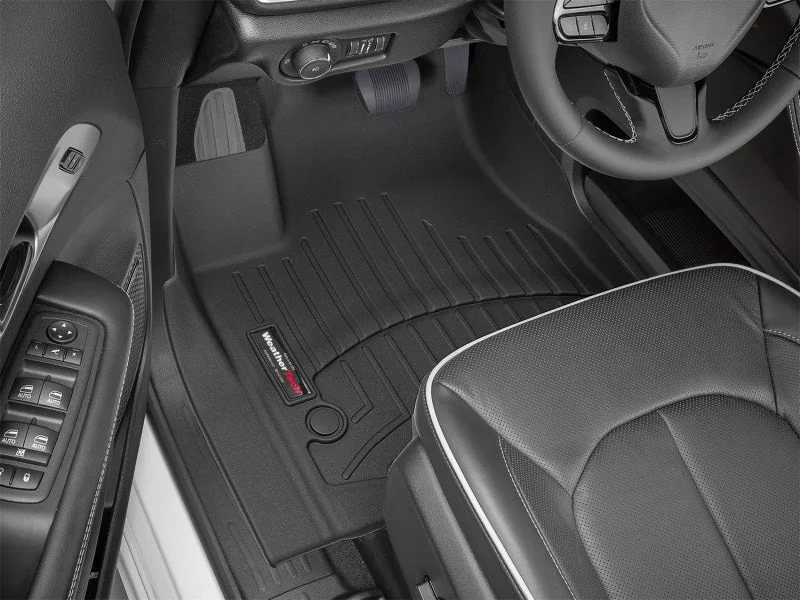 WeatherTech 2021+ Chrysler Pacifica Front FloorLiner - Black - Additional View 13