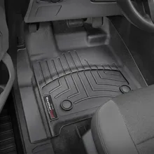 WeatherTech Front FloorLiner - Black fits 2024-2026 Ford Ranger, Ranger RAPTOR - Side View