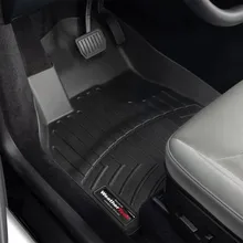 WeatherTech Front FloorLiner - Black fits 2026 Tesla Model Y - Side View