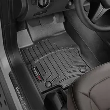 WeatherTech Front FloorLiner - Black fits 2025-2026 Subaru Forester LIMITED Hybrid - Side View