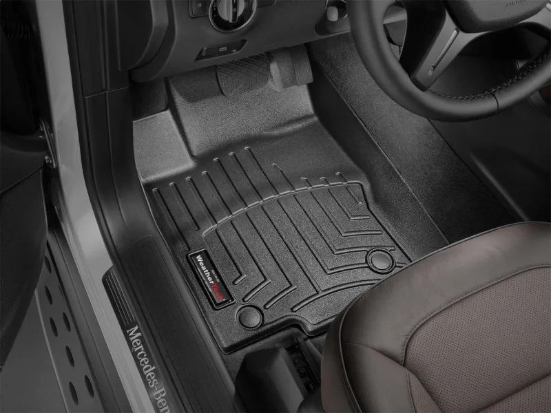 WeatherTech Front FloorLiner - Black fits 2025-2026 Subaru Forester LIMITED Hybrid - Side View