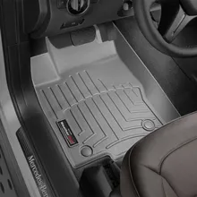 WeatherTech Front FloorLiner - Grey fits 2025-2026 Subaru Forester LIMITED Hybrid - Side View