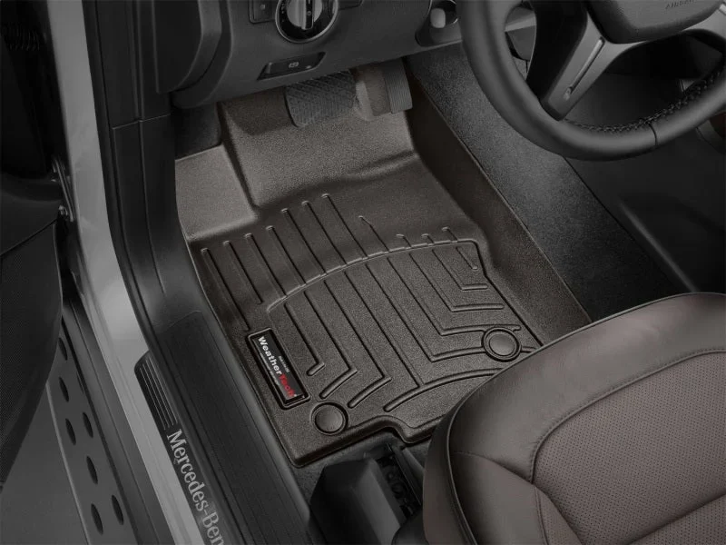 WeatherTech Front FloorLiner - Cocoa fits 2025-2026 Subaru Forester LIMITED Hybrid - Side View