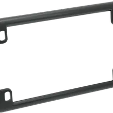 Chris Products - License Plate Frame - Black - 0610 - Side View
