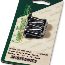 Gardner-Westcott - Rotor Bolt Set - Cast - Chrome - C-80-42T - Main Product View
