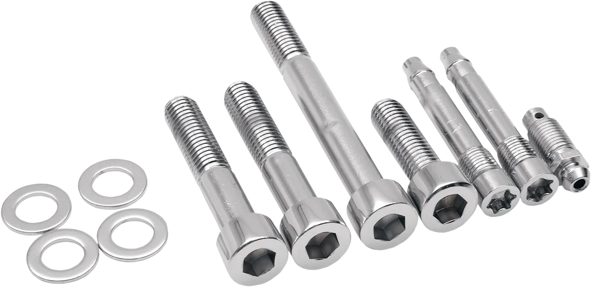 Gardner-Westcott - Mounting Bolt Kit - Brake Caliper - Socket-Head - Rear - P-96-148I - Side View