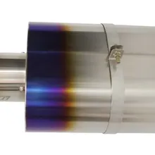GReddy Universal 3.0in RS-Ti Oval Titanium Muffler - Installation View