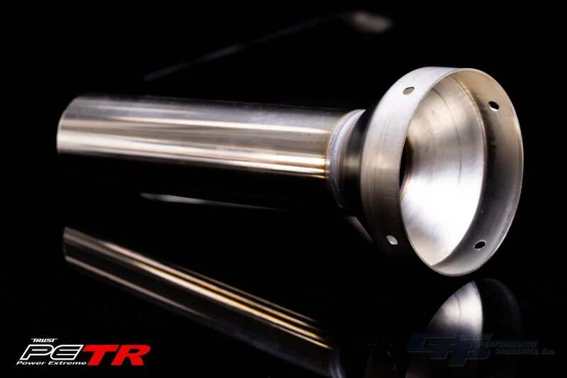 GReddy SS PE-TR Tip Silencers 115mm Tip -60mm Inner Pipe - Main Product View