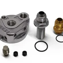 GReddy Type G Oil Block Assembly .75x16 AN10 - Back View