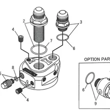 GReddy Type G Oil Block Assembly .75x16 AN10 - Additional View 7