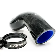 GReddy 30-45mm / No. 24 Dual Bead Boost Clamp - Black - Back View