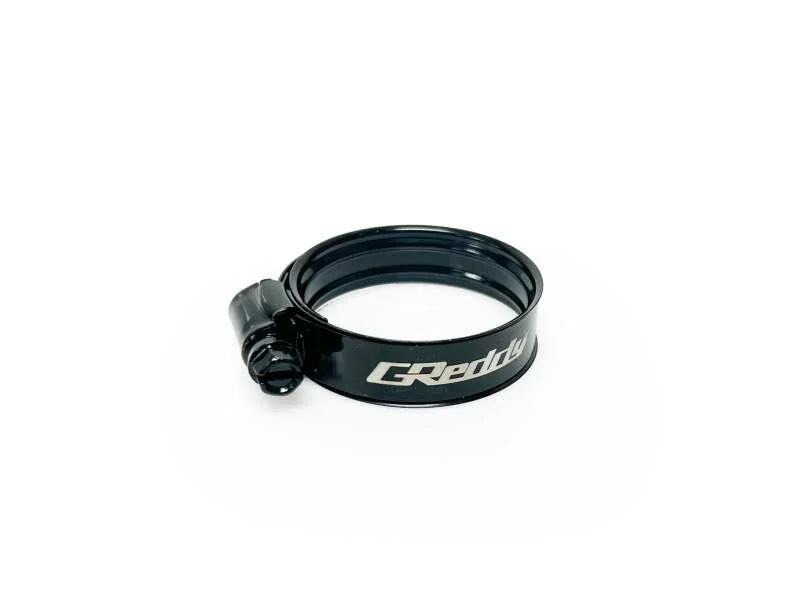 GReddy 30-45mm / No. 24 Dual Bead Boost Clamp - Black - Installation View