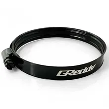 GReddy 78-95mm / No. 56 Dual-Bead Boost Clamp - Black - Back View
