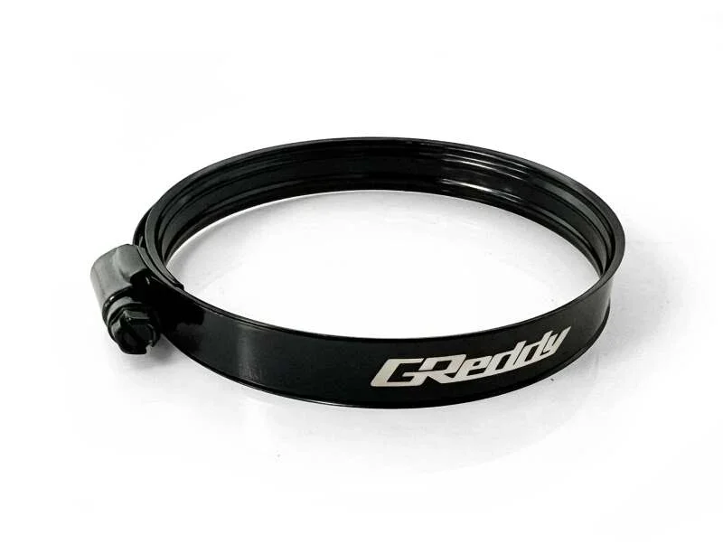 GReddy 78-95mm / No. 56 Dual-Bead Boost Clamp - Black - Back View