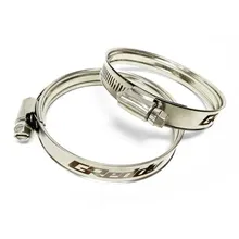 GReddy DUAL BEAD BOOST CLAMP 48-65MM #36 STAINLESS - Back View
