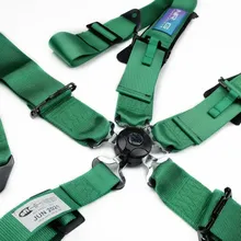 NRG 5PT 3in. Seat Belt Harness / Cam Lock - Green - Additional View 5