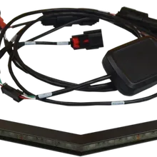 Straightline Performance - V-Bar Light - White - Ski-Doo - 141-105 - Side View