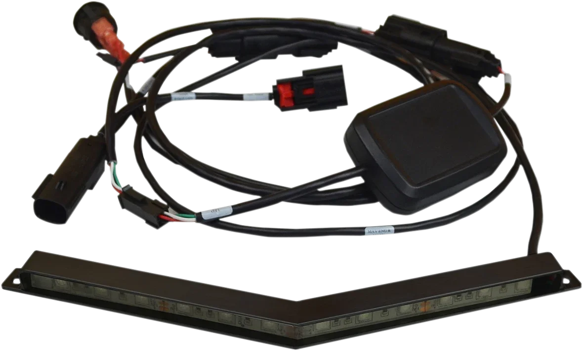 Straightline Performance - V-Bar Light - White - Ski-Doo - 141-105 - Side View