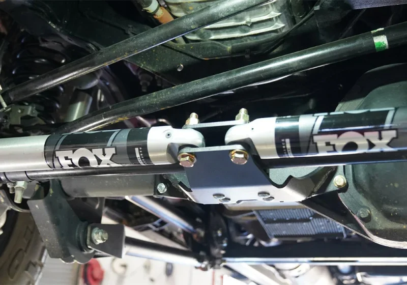 Superlift 23-25 Ford F-250/350 (w/ King Shocks) Dual Steering Stabilizer - No Lift required - Main Product View