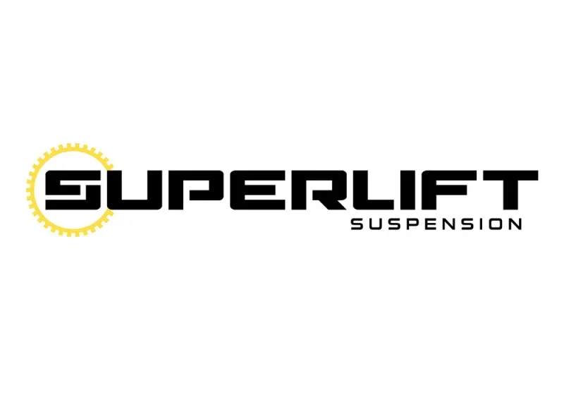 Superlift 23-25 Ford F-250/350 (w/ King Shocks) Dual Steering Stabilizer - No Lift required - Side View