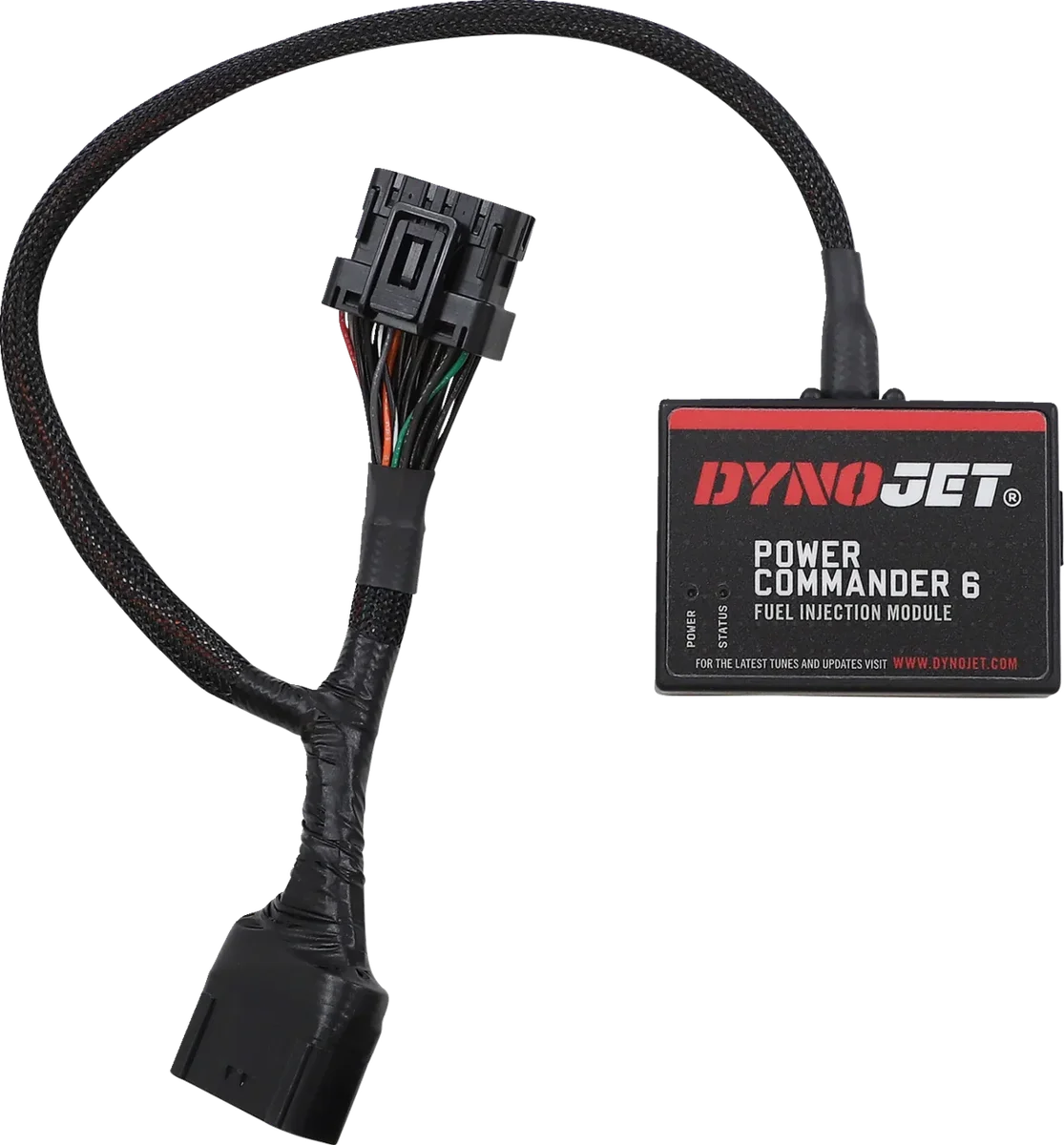 Power Commander 6 Fuel Injection Module - Ignition Adjustment - Honda - Dynojet Research - PC6-16049 - Side View
