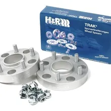 H&R Trak+ 22mm DRA Wheel Adaptor Bolt 5/120 Center Bore 74 Bolt Thread 14x1.25 - Side View