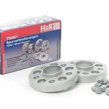 H&R Trak+ 22mm DRA Wheel Adaptor Bolt 5/120 Center Bore 74 Bolt Thread 14x1.25 - Back View