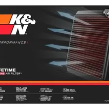 K&N Replacement Air Filter Audi Rs5 V6-2.9L F/I 2027 (2 Per Box) - Installation View