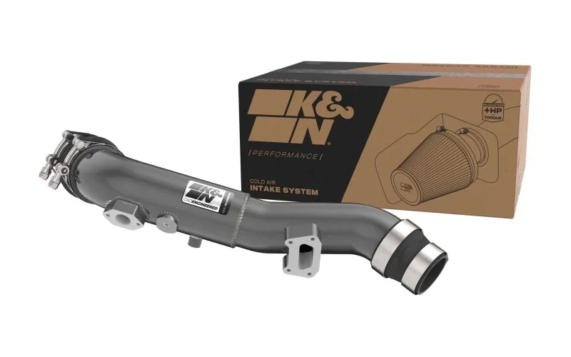 K&N Charge Pipe Kit Charge Pipe Kit Hyundai Veloster N L4-2.0L Turbo 2020-22 - Installation View