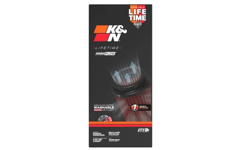 K&N Replacement Air Filter Arctic Cat Havoc 957 Cc 2018 - Back View