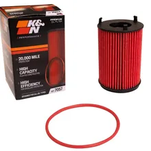 K&N Oil Filter Automotive 21-26 Mazda BT50 - Back View