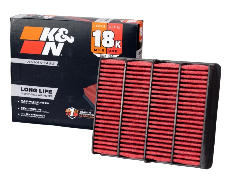 K&N Replacement Air Filter Audi Rs5 V6-2.9L F/I 2027 (2 Per Box) - Main Product View