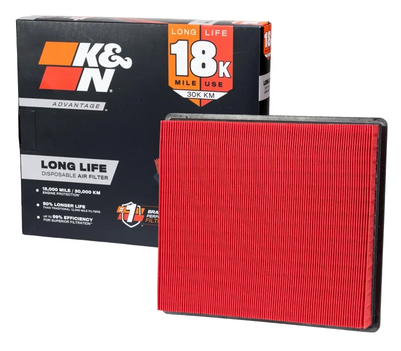 K&N Air Filter Wrap Drycharger Wrap Ya-7008 Black - Side View