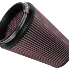 K&N Universal Air Filter - Carbon Fiber Top 6in Flg 7-1/2in B 5in T 10in H - Main Product View