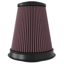 K&N Universal Air Filter 4in Flg 8-1/2in B 5in T 9-1/2in H Gen 3 - Side View