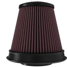 K&N Universal Air Filter 4in Flg 8-1/2in B 5in T 8in H Gen 3 - Back View