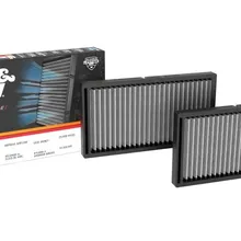 K&N Cabin Air Filter Cabin Air Filter (2 Per Box) - Side View