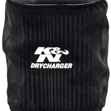 K&N Air Filter Wrap Drycharger Wrap Ya-7008 Black - Main Product View