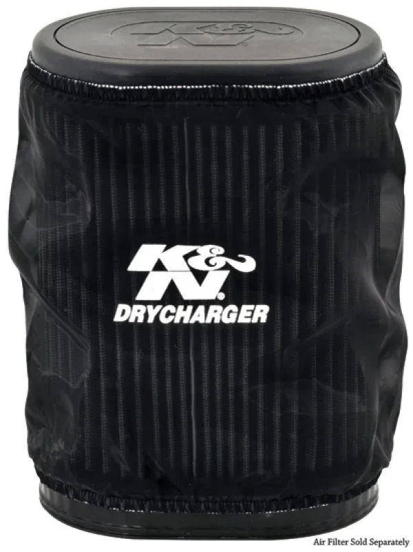K&N Air Filter Wrap Drycharger Wrap Ya-7008 Black - Main Product View
