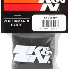 K&N Air Filter Wrap Drycharger Wrap Ya-7008 Black - Back View