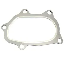 GrimmSpeed 02-14 Subaru WRX / 04-20 Subaru STI Turbo To Downpipe Gasket (144022AA180) - Side View