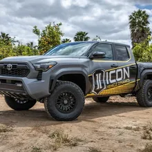 ICON 2024 Toyota Tacoma 1.25-3in Stage 9 Suspension System - Billet - Installation View