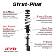 KYB 14-19 Toyota Highlander V6 3.5L (Exc. Hybrid) Strut-Plus Assembly - Front Left - Main Product View