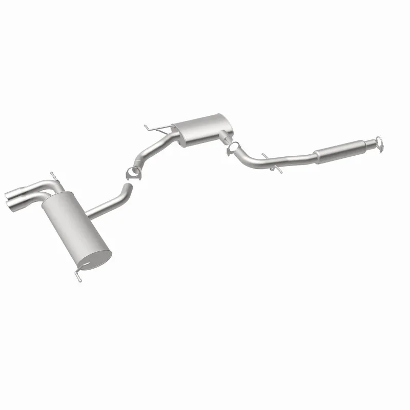 MagnaFlow BRE Exhaust Kit 06-14 VW Rabbit Golf 2.5L - Side View