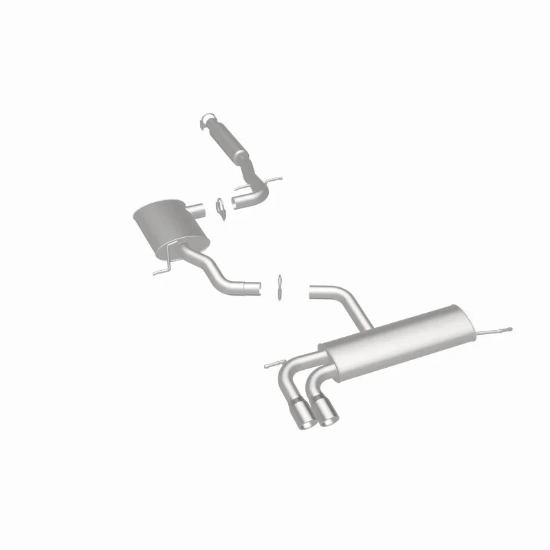 MagnaFlow BRE Exhaust Kit 06-14 VW Rabbit Golf 2.5L - Back View