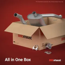 BRExhaust Exhaust Kit - 10-16 Mercedes E350 3.5L - Additional View 8