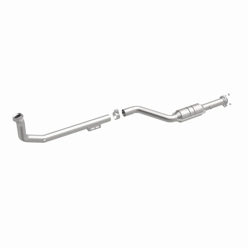 MagnaFlow Direct Fit Catalytic Converter 03 Mercedes C230 1.8 & 2.8L - Side View